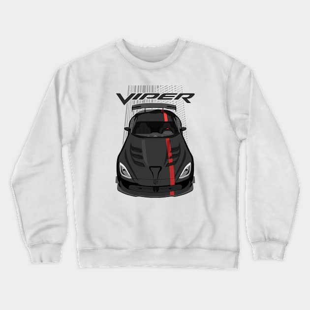 Viper ACR-5thgen-black red Crewneck Sweatshirt by V8social